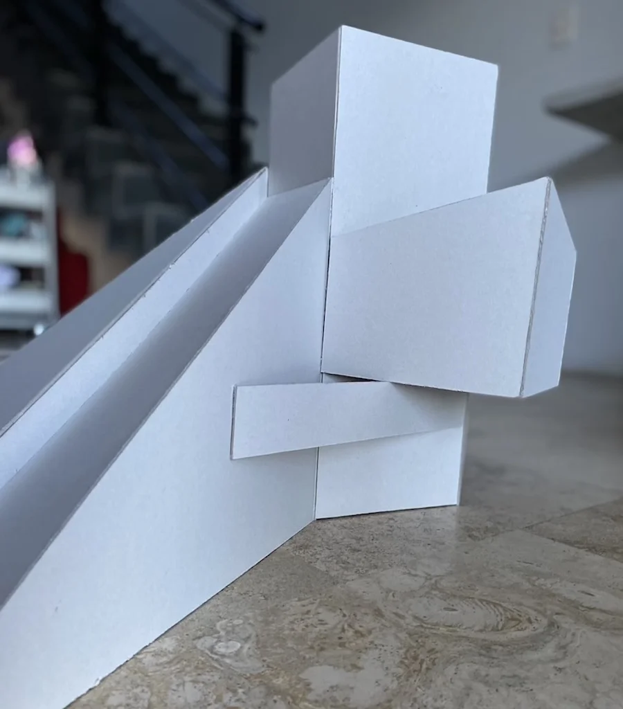 Maqueta del salón de la fama
