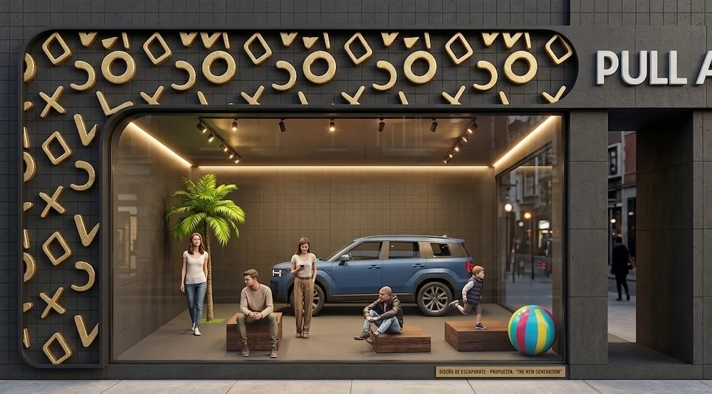 Modelo propuesta de escaparate