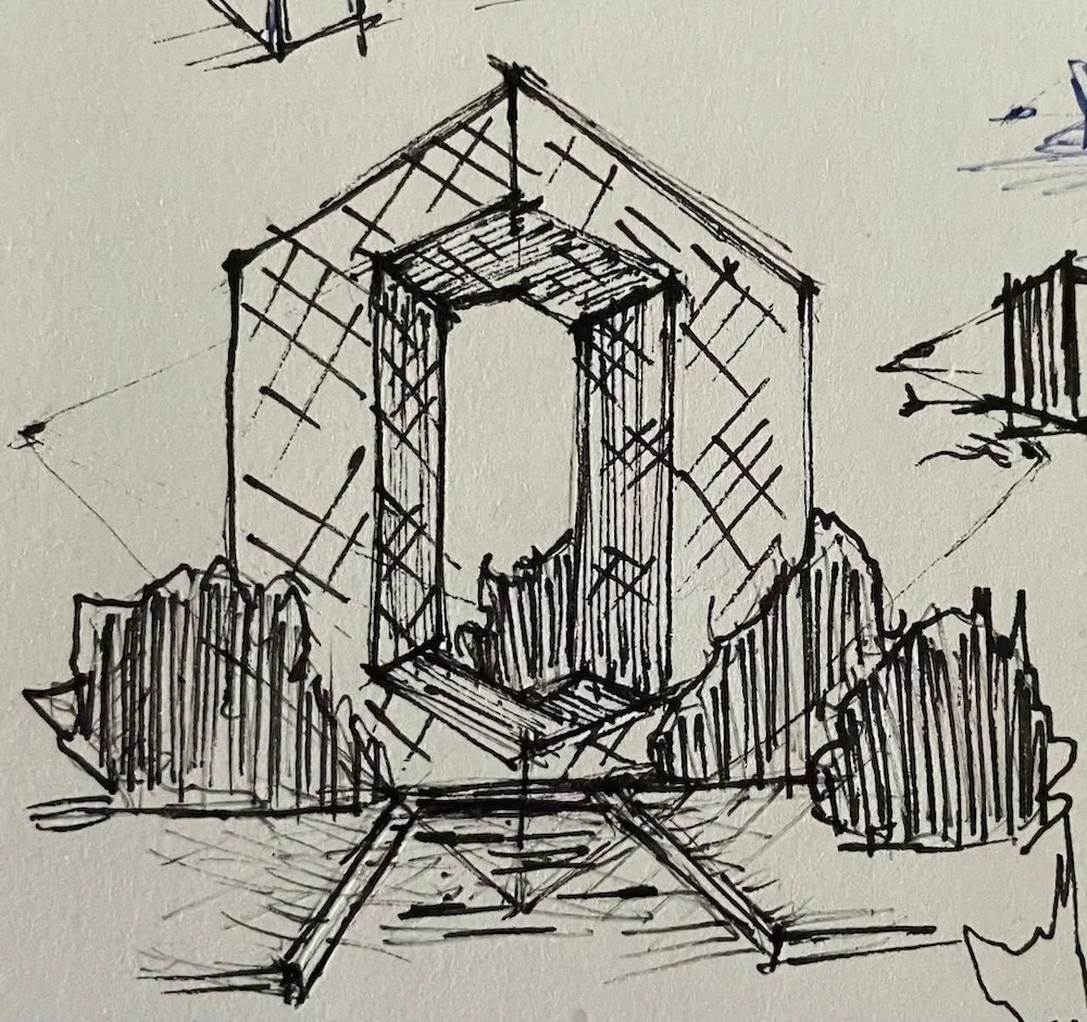 Boceto la Torre CCTV de China