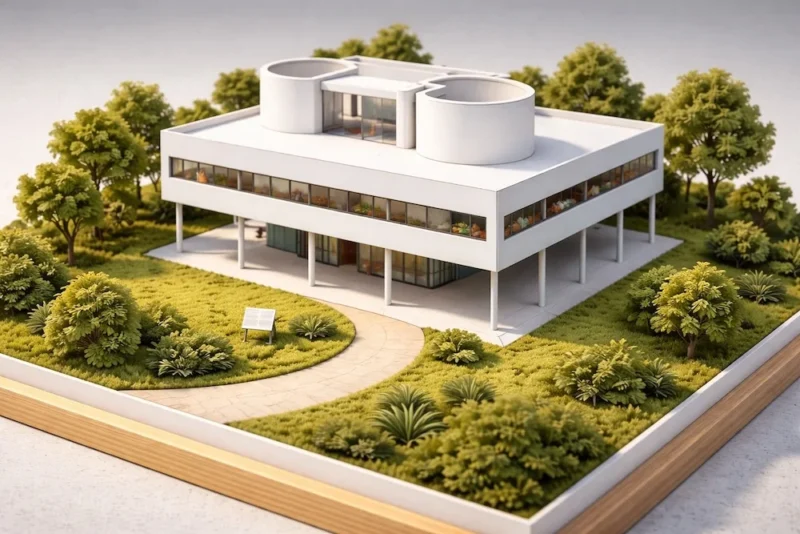 Estilo moderno en arquitectura