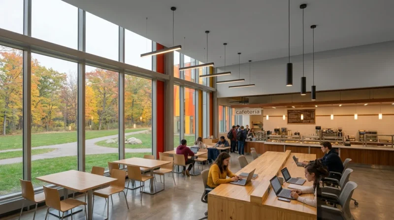 cafeteria-biblioteca | Fisgo Arquitectura y Diseño
