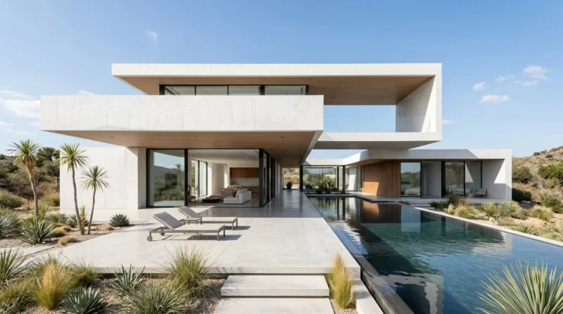 Casa en desierto