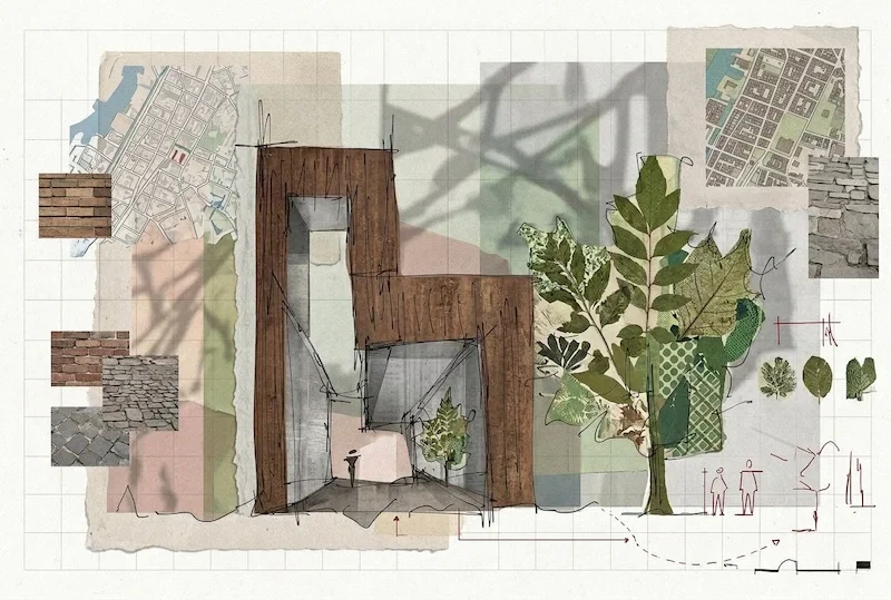 Collage de una idea fragmentada