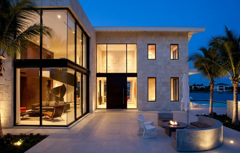 Residencia contemporáneo render